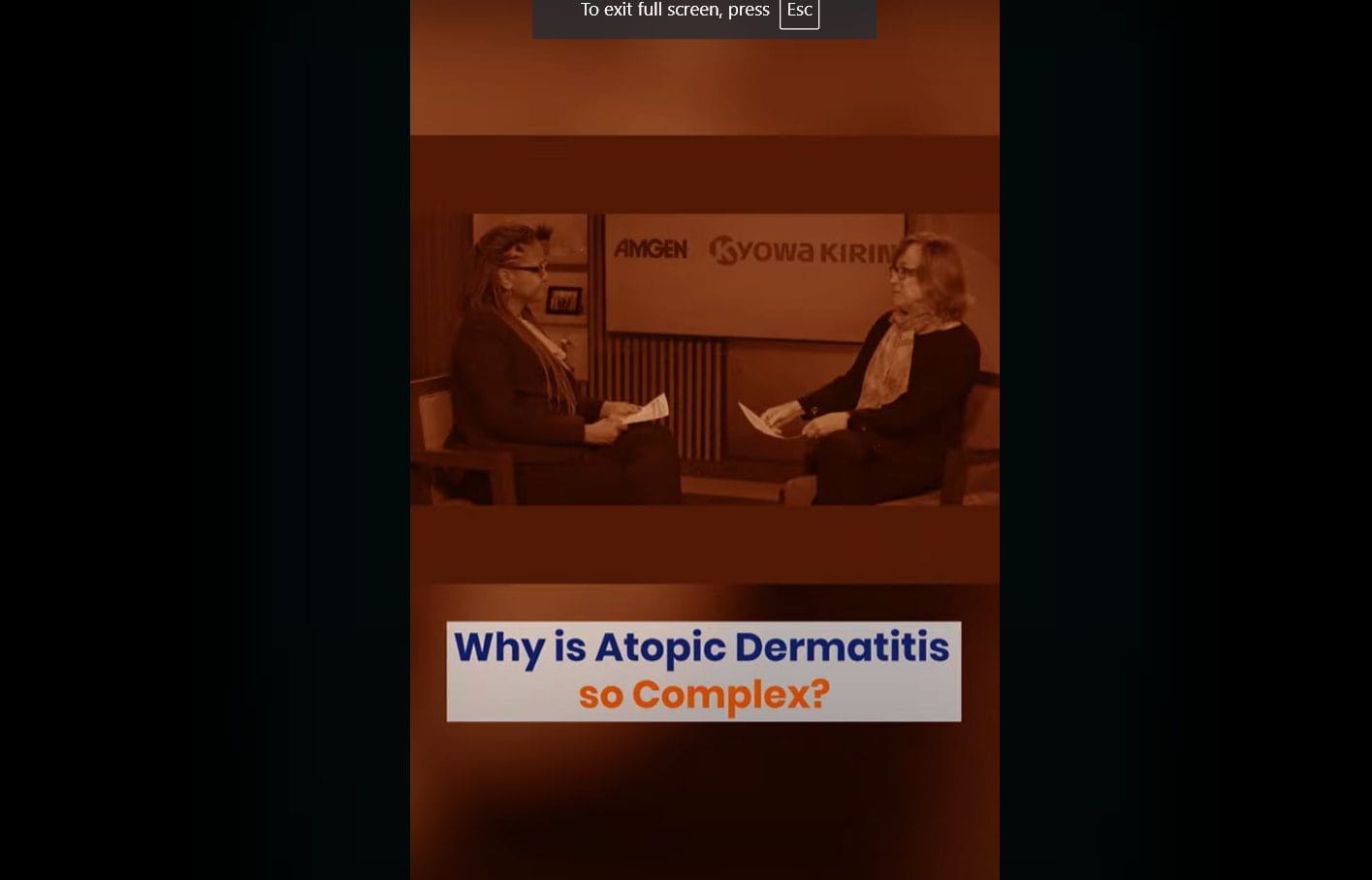 The Complexities of Atopic Dermatitis
